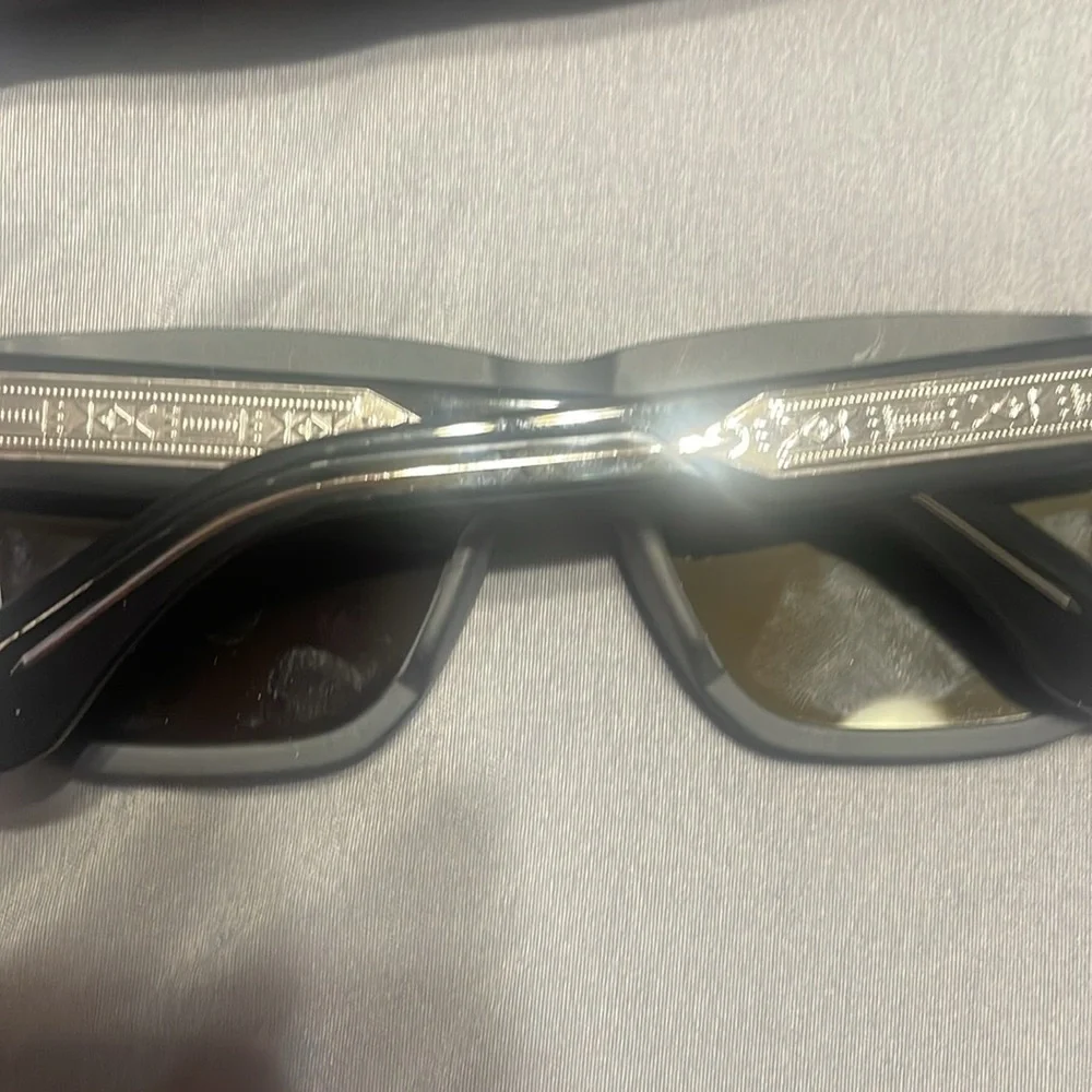 Jacques Marie Mage Black and Brown Men's Sunglasses - Picture 2 of 6